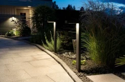 VICI Solcells-pollare Sensor 80cm Svart