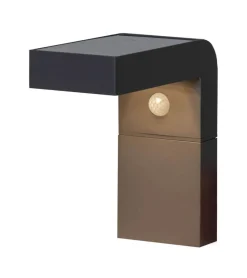 VICI Vägglykta Solcell Sensor 20cm Svart