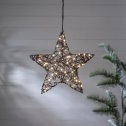 VICKE Utomhusdekoration Stjärna 40cm Svart IP44