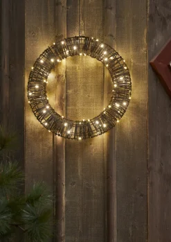 VICKE Utomhuskrans 40cm Svart IP44