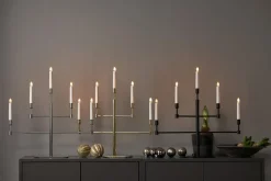 VIDE Ljusstake 5L 53cm Svart