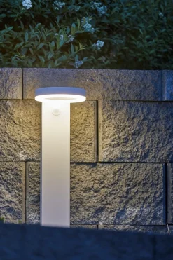 VIDI Solcells-pollare 60cm Vit IP44