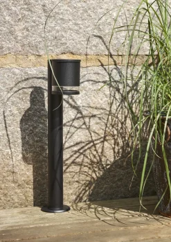 VIENNA Solcells-pollare 50cm Svart IP44