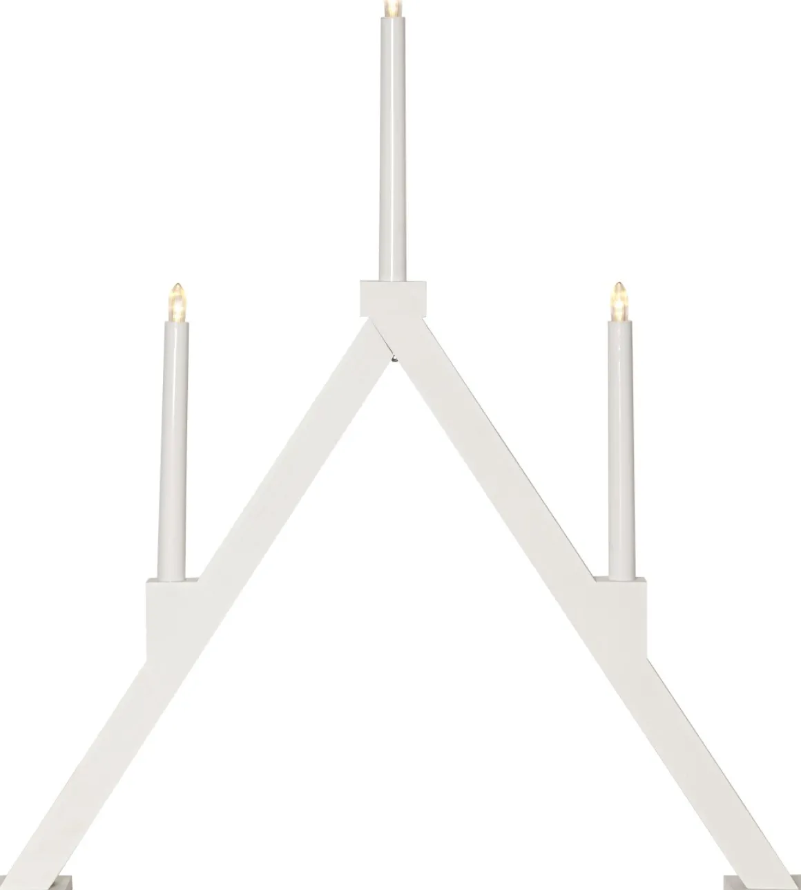 VIKA Ljusstake Batteri 64cm LED Vit