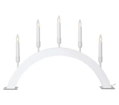 VIND Ljusstake 5L 57cm Vit