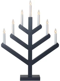 VINGA Ljusstake 7L 62cm Grafit