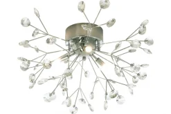 VIVA Plafond 57cm Krom/Klar