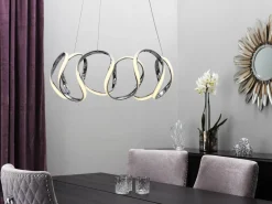 WAVE LED Takpendel Stepdim 55cm Krom