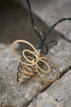 WINGS Solcells-ljusslinga 210cm Brons