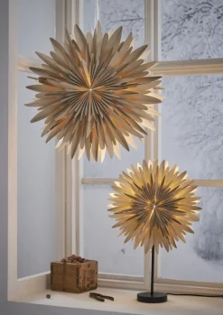 WINTER Pappersstjärna 60cm Beige