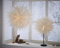 WINTER Pappersstjärna 60cm Vit