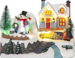 WINTERVILLE Panorama Batteri 18cm Flerfärgad