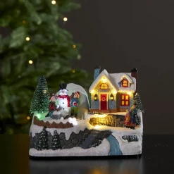 WINTERVILLE Panorama Batteri 18cm Flerfärgad