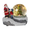 WINTERVILLE Panorama Tomte Batteri 12cm