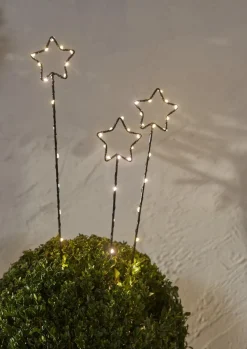 WIZARD Utomhusdekoration Batteri 60cm Svart