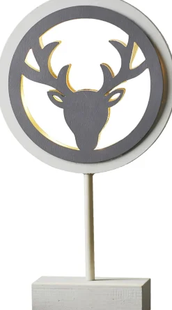 Woodworks Borddekoration Vit