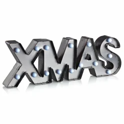 WORD Dekoration Xmas LED Grå