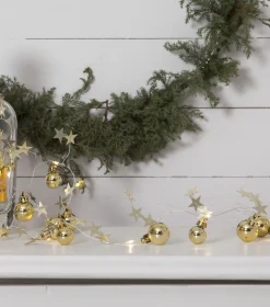 X-MAS Ljusslinga 90cm Guld