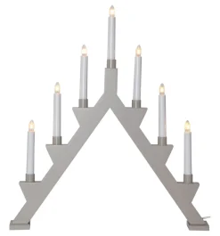 ZACK Träljusstake 7L 53cm Beige